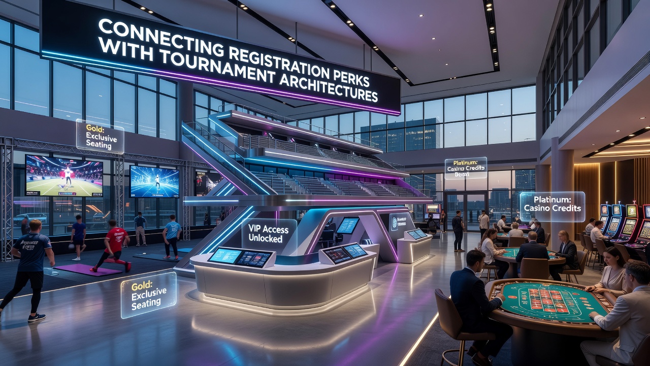 Illustration hybrider Turnierverläufe mit Sport- und Casino-Elementen