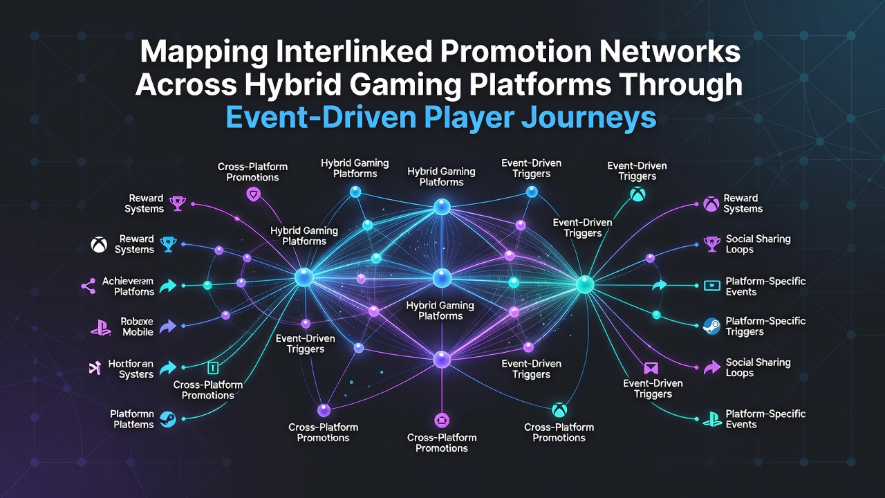 Visualisierung von Spielerreisen mit Fokus auf interverknüpfte Promotionsnetzwerke und Event-Integration