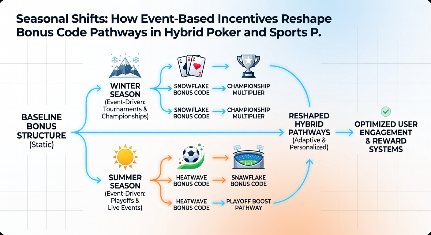 Hybride Bonuscode-Pfade unter Einfluss saisonaler Events auf Poker- und Sportplattformen